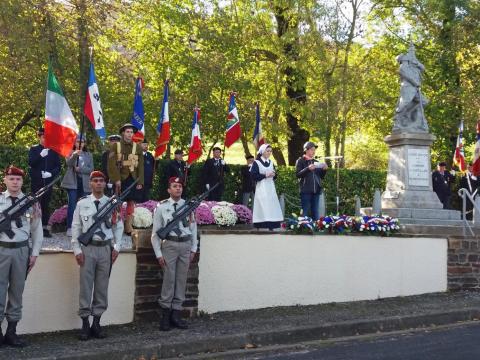 L’armistice de 14-18 célébré à Aussillon