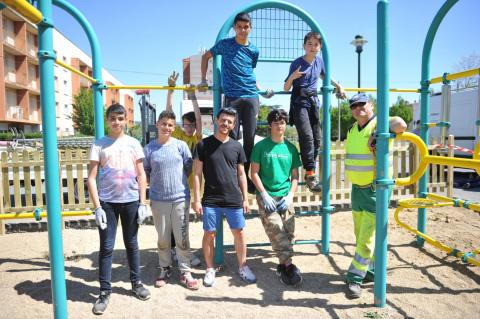 Chantier jeunes à la Jetée