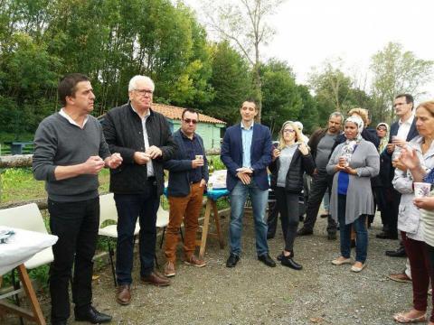 Les nouveaux jardins familiaux inaugurés